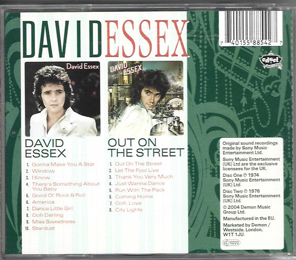 David Essex : David Essex / Out On The Street (CD, Album, Comp, RE + CD, Album, RE)