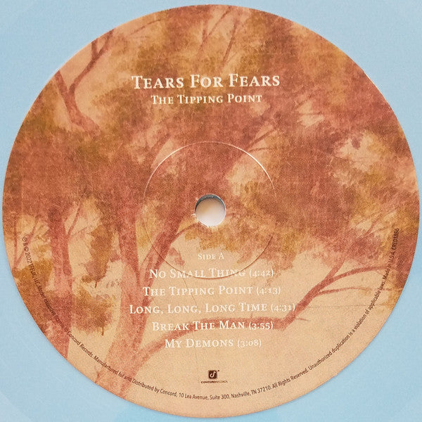 Tears For Fears : The Tipping Point (LP, Album, Blu + 7" + Ltd)