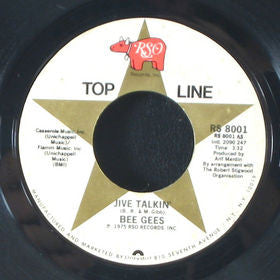 Bee Gees : Jive Talkin'  (7", Single, RE)