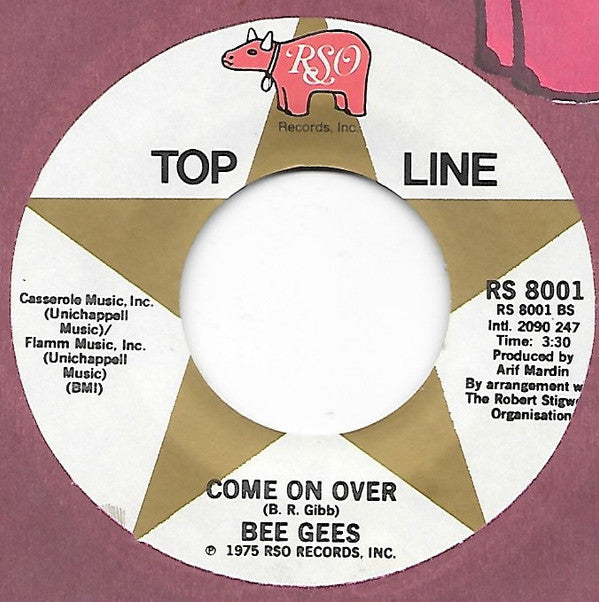 Bee Gees : Jive Talkin'  (7", Single, RE)