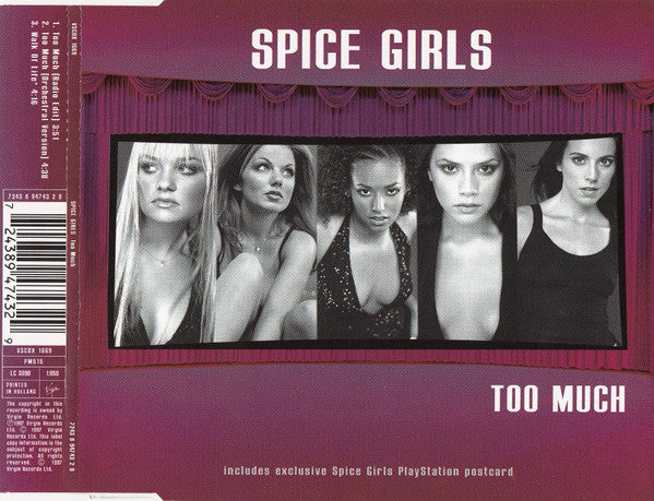 Spice Girls : Too Much (CD, Single, CD2)