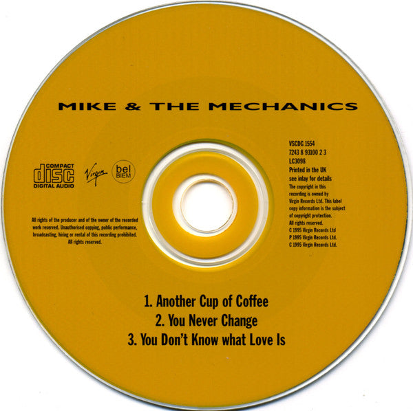 Mike & The Mechanics : Another Cup Of Coffee (CD, Single, Dig)