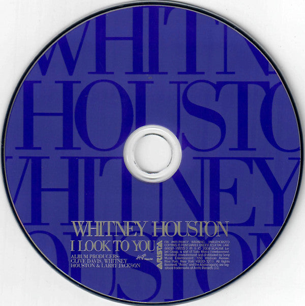 Whitney Houston : I Look To You (CD, Album)