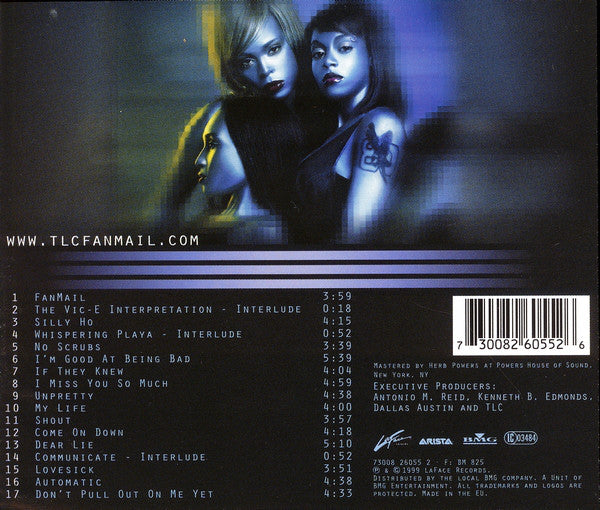 TLC : Fanmail (CD, Album, Ltd, Len)