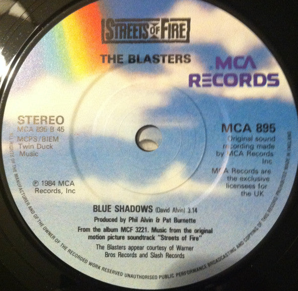 Dan Hartman / The Blasters : I Can Dream About You / Blue Shadows (7")