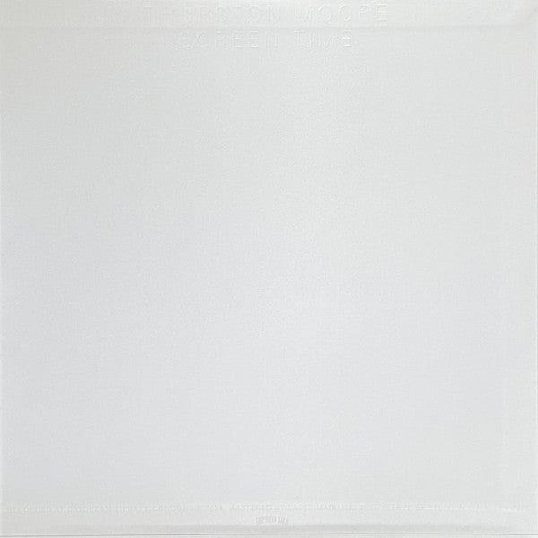 Thurston Moore : Screen Time (LP, Album)