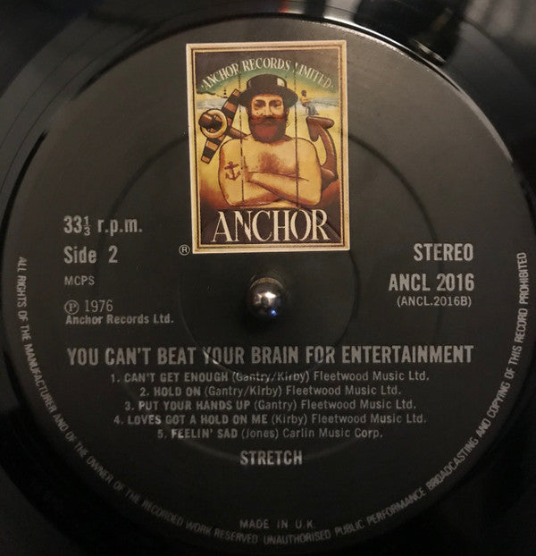 Stretch : You Can't Beat Your Brain For Entertainment (LP, Album)