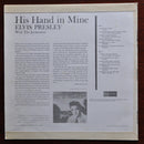 Elvis Presley : His Hand In Mine (LP, Album, Mono, Lam)