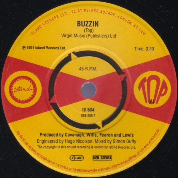 Top : Buzzin (7", Single)