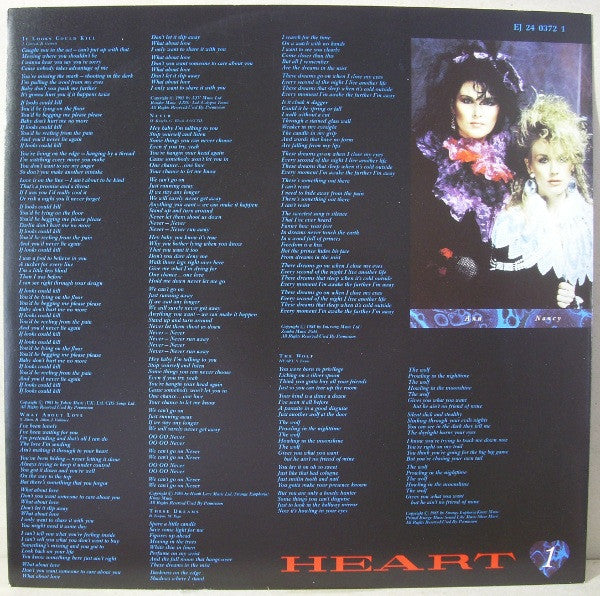 Heart : Heart (LP, Album)