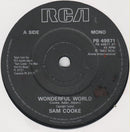 Sam Cooke : Wonderful World (7", Single, Mono)