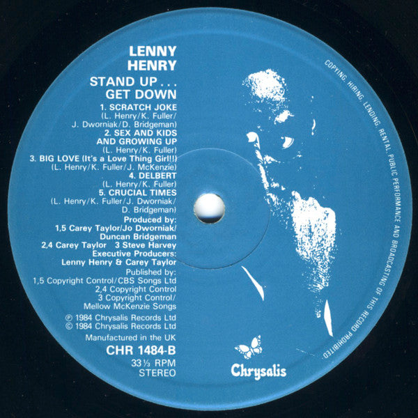 Lenny Henry : Stand Up...Get Down (LP)