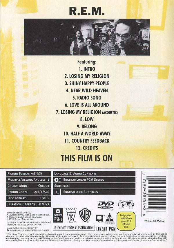 R.E.M. : This Film Is On (DVD-V, PAL)