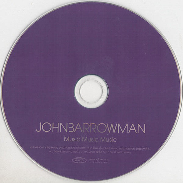 John Barrowman : Music Music Music (CD, Album)