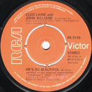 Cleo Laine And John Williams (7) : He's So Beautiful (7")