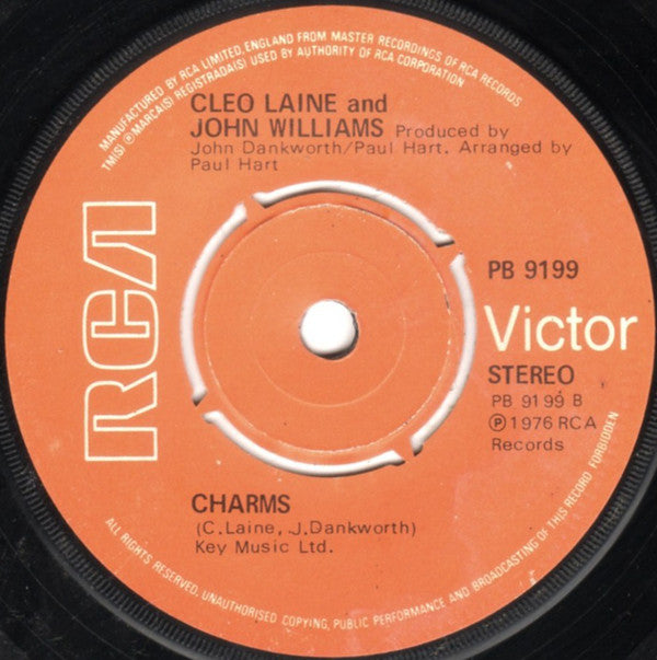 Cleo Laine And John Williams (7) : He's So Beautiful (7")