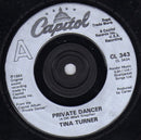 Tina Turner : Private Dancer (7", Single, Sil)