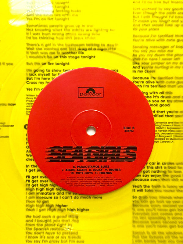 Sea Girls : Homesick (LP, Album, Ltd, Yel)