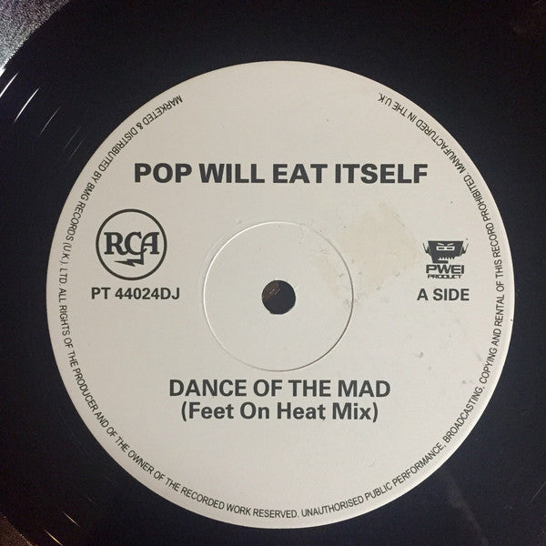 Pop Will Eat Itself : Dance Of The Mad (12", Promo)