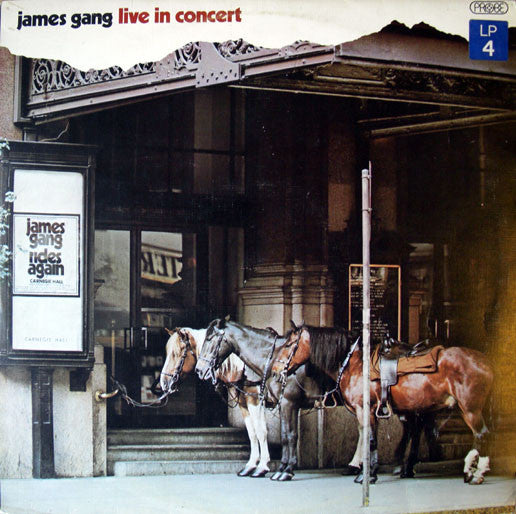 James Gang : Live In Concert (LP, Album)