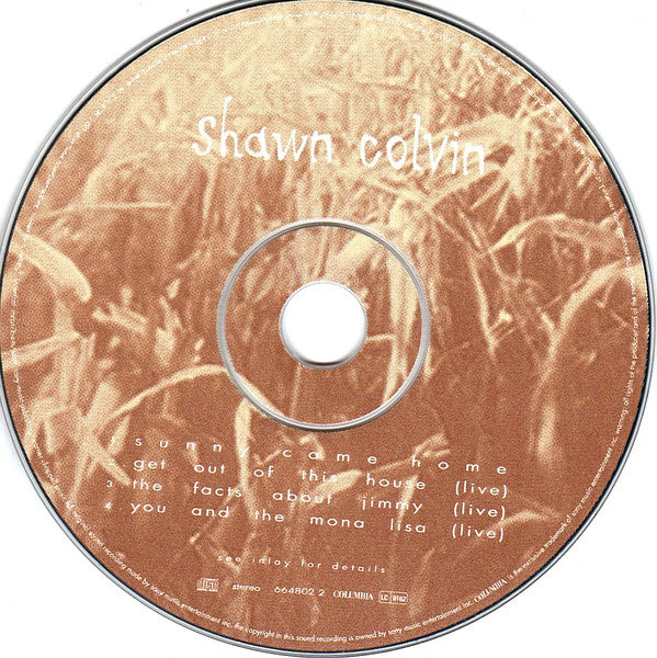 Shawn Colvin : Sunny Came Home (CD, Single)