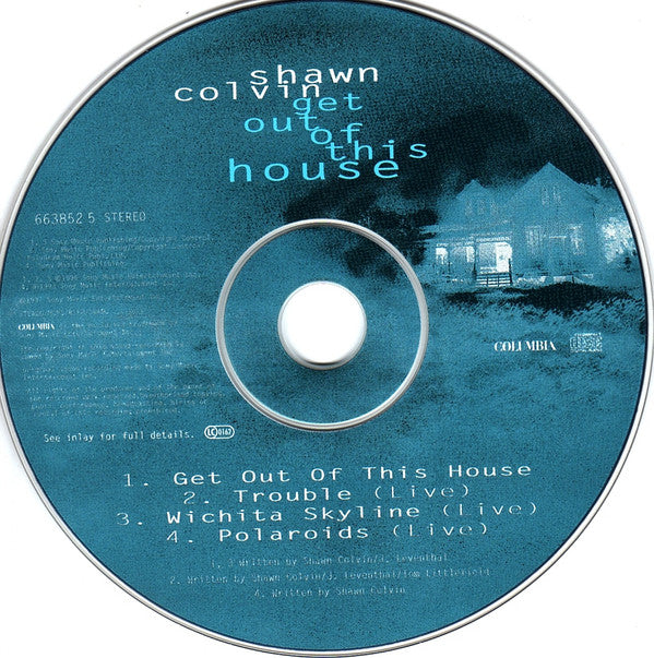 Shawn Colvin : Get Out Of This House (CD, Single)