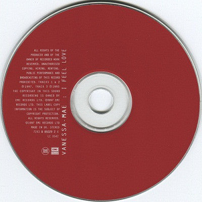 Vanessa-Mae : I Feel Love (CD, Single, CD1)