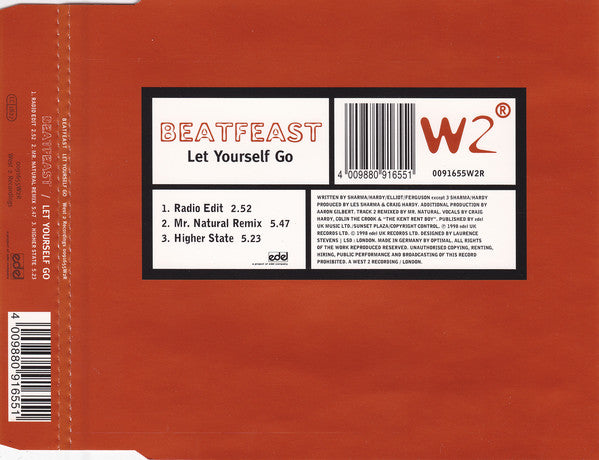 Beatfeast : Let Yourself Go (CD, Maxi)