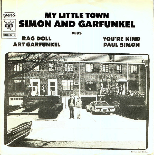 Simon & Garfunkel Plus Art Garfunkel Plus Paul Simon : My Little Town (7", Single)