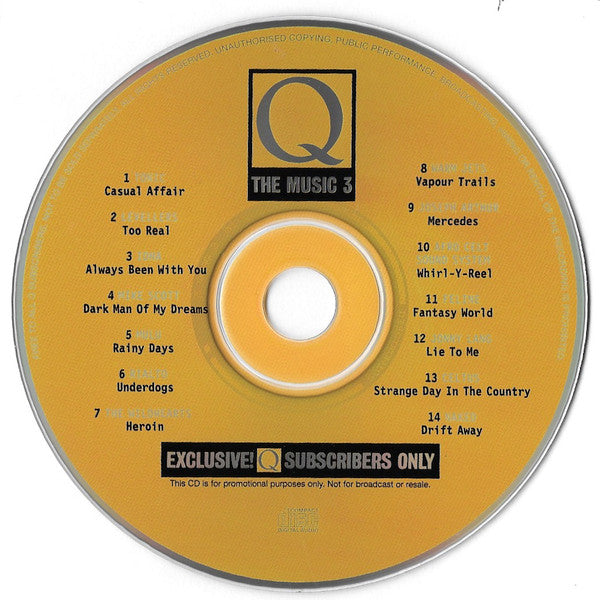 Various : Q The Music 3 (CD, Comp)