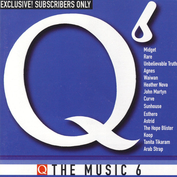 Various : Q The Music 6 (CD, Comp)