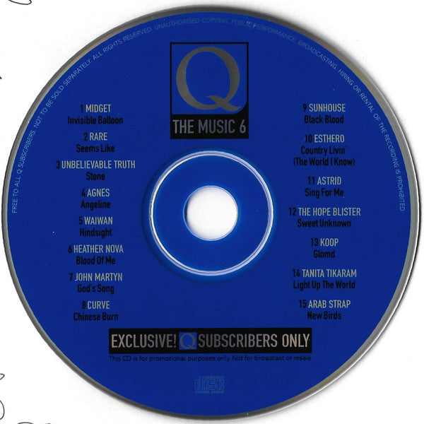 Various : Q The Music 6 (CD, Comp)