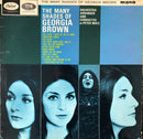 Georgia Brown : The Many Shades of Georgia Brown  (LP, Album, Mono)