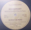 Mussorgsky*, Marios Papadopoulos : Pictures At An Exhibition - Works For Piano (LP, Album)