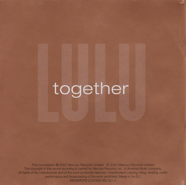 Lulu : Together (CD, Album)