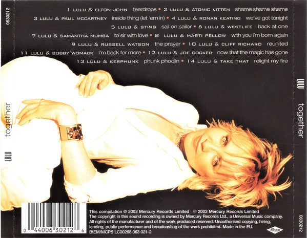 Lulu : Together (CD, Album)