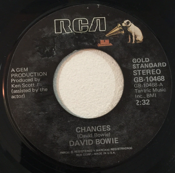David Bowie : Changes (7", Single, RE, Styrene)