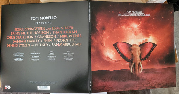 Tom Morello : The Atlas Underground Fire (2xLP, Album, Ora)