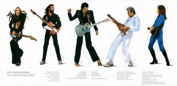 Roxy Music : For Your Pleasure (LP, Album, RE, RM, Hal)