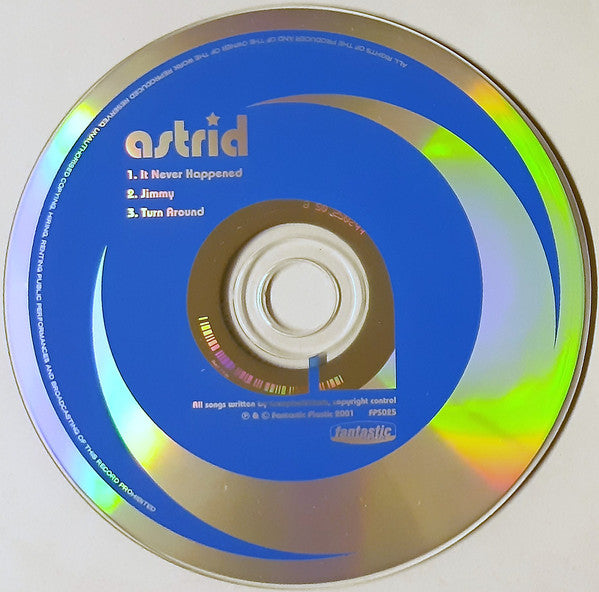 Astrid (3) : It Never Happened (CD, Single)