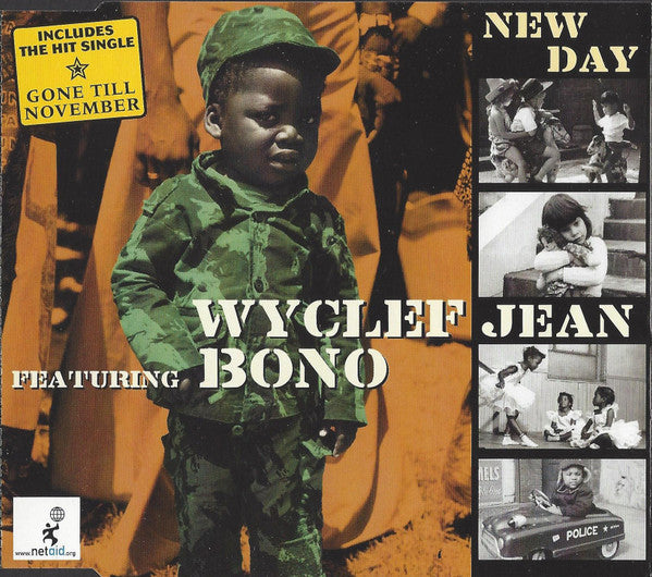 Wyclef Jean Featuring Bono : New Day (CD, Single)