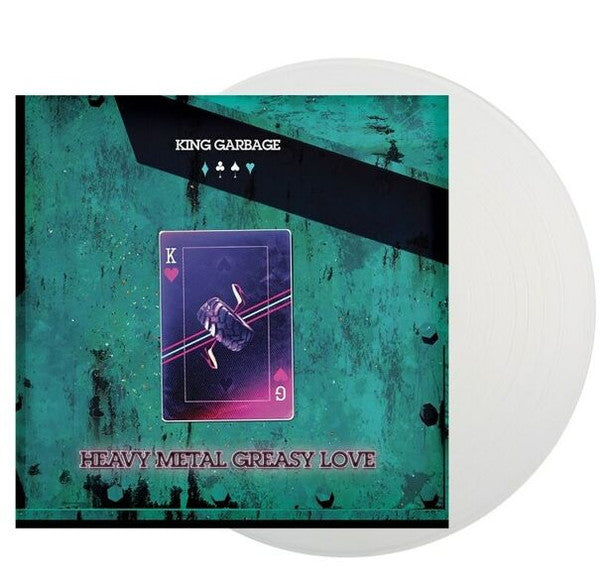 King Garbage : Heavy Metal Greasy Love (LP, Ltd, Whi)
