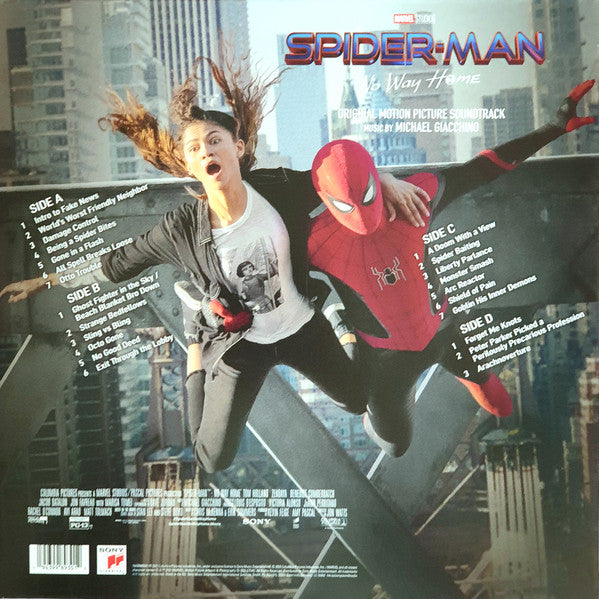 Michael Giacchino : Spider-Man: No Way Home (Original Motion Picture Soundtrack) (2xLP, Album, Gat)