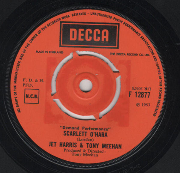 Jet Harris And Tony Meehan : Diamonds (7", Single)