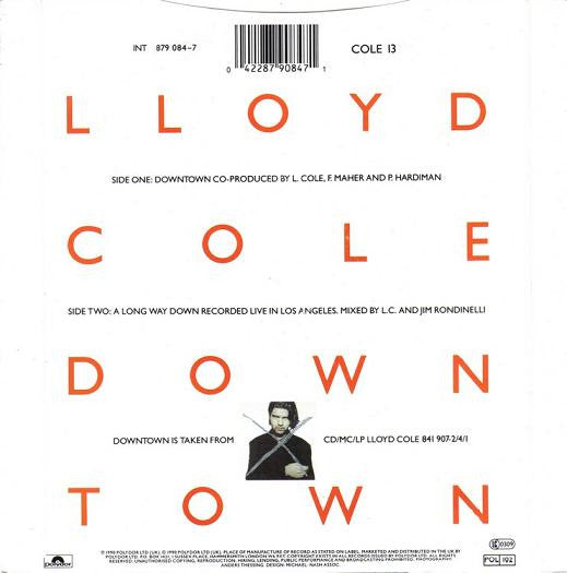 Lloyd Cole : Downtown (7", Single)