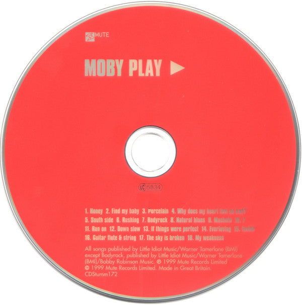 Moby : Play (CD, Album)