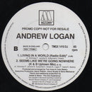 Andrew Logan : Living In A World / Seems Like We're Going Nowhere (12", Single, Promo)