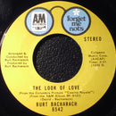 Burt Bacharach : The Look Of Love / Reach Out For Me (7", RE)