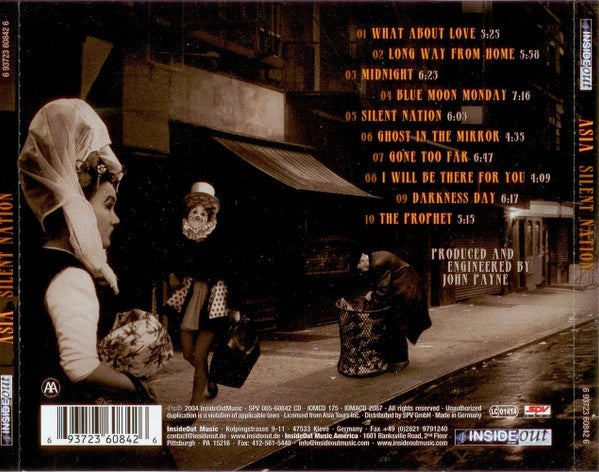 Asia (2) : Silent Nation (CD, Album, O-C)