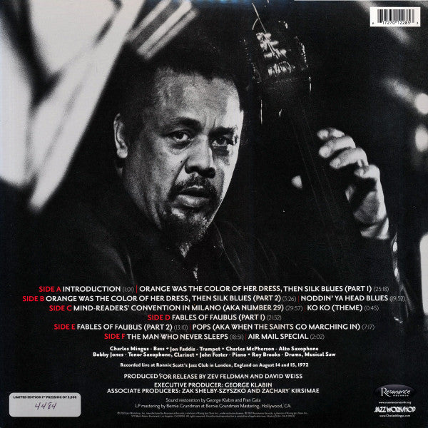 Charles Mingus : The Lost Album From Ronnie Scott's (3xLP, Album, RSD, Ltd, Num, 180)